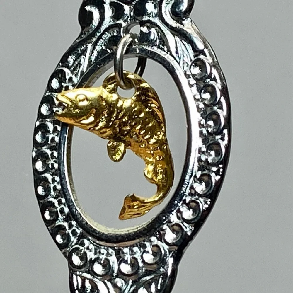 Utah Mountain Souvenir Spoon 4 5/8